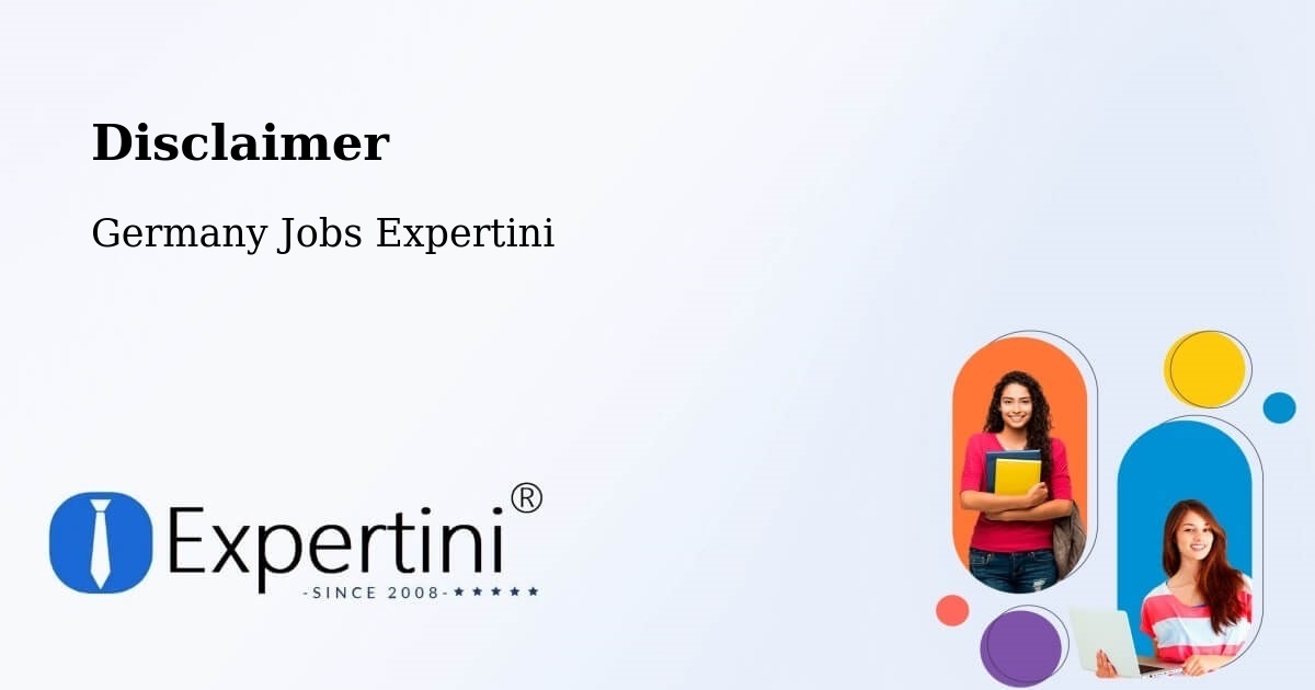 Disclaimer – Brunnthal - Germany Jobs Expertini