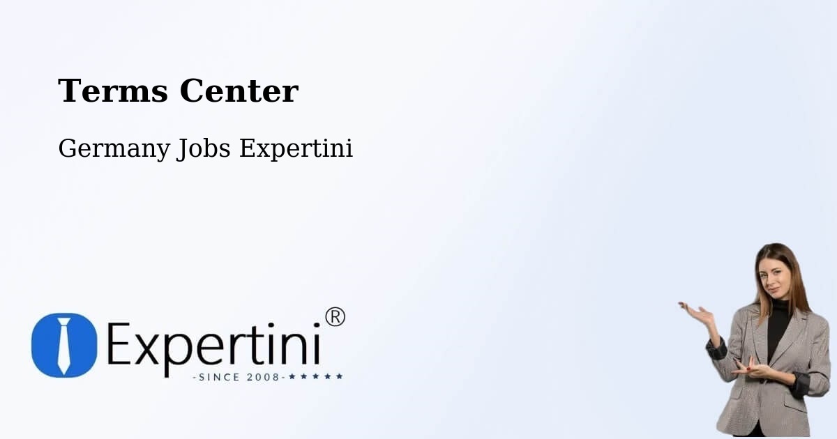 Terms of Service – Brunnthal - Germany Jobs Expertini
